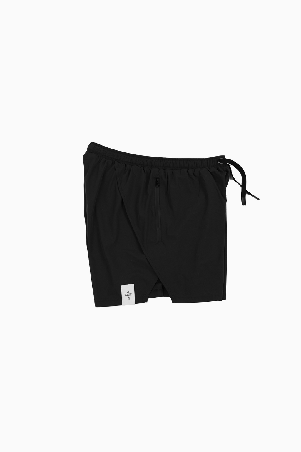 Split shorts, sport side view