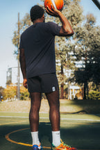 basketball shorts back view